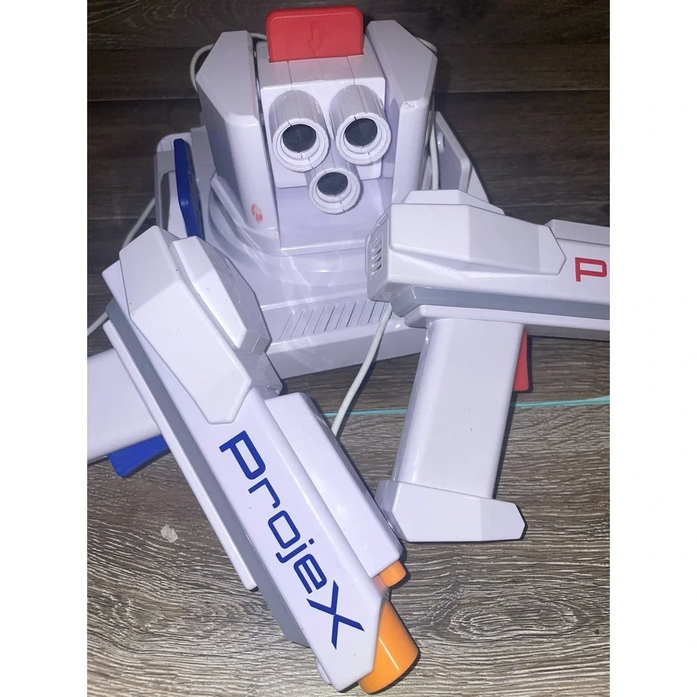 ProjeX Image Projecting Arcade Game - Electronic Target Shooting Game 2 Targets